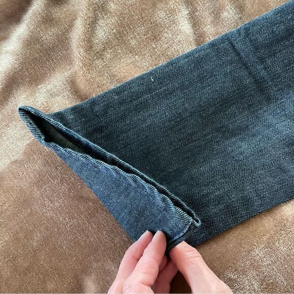 7 for all mankind Women’s Roxanne Jeans Low Rise Dark Wash Soft Size 29 - Picture 5 of 13